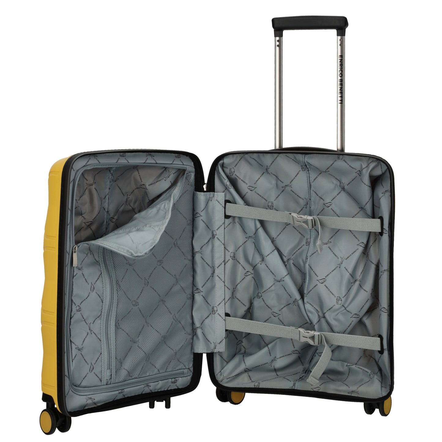 Enrico Benetti - Kingston Handbagage (Geel) | 55x40x20cm