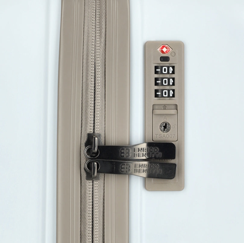 Enrico Benetti - Princetown Handbagage (Taupe-Ivoor) | 55x35x20cm