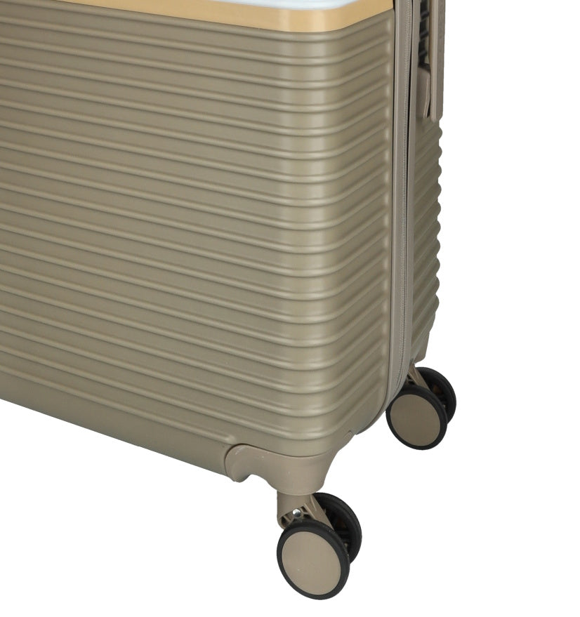 Enrico Benetti - Princetown Handbagage (Taupe-Ivoor) | 55x35x20cm