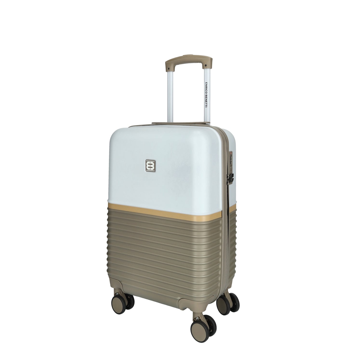 Enrico Benetti - Princetown Handbagage (Taupe-Ivoor) | 55x35x20cm