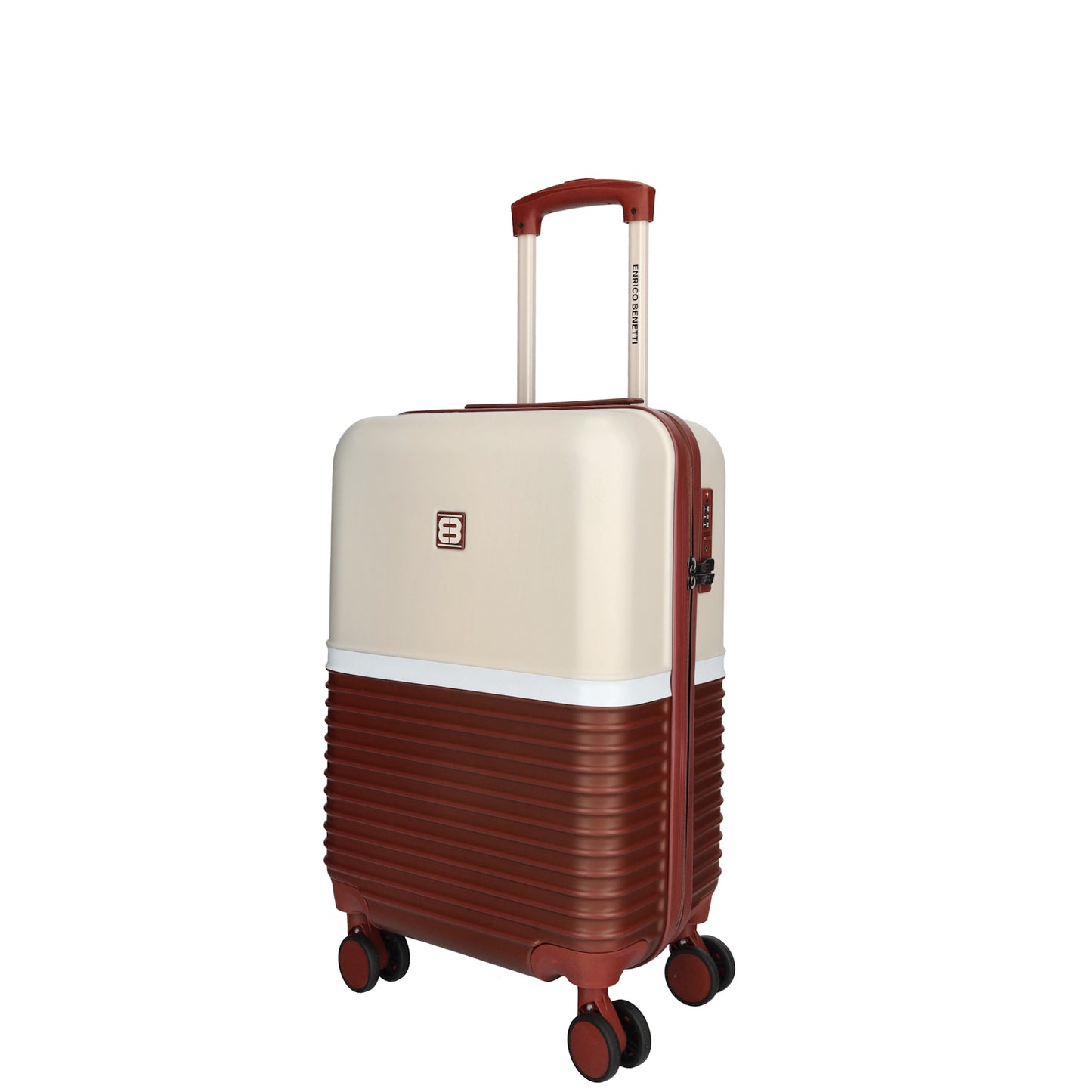 Enrico Benetti - Princetown Handbagage (Burgundy-Pink) | 55x35x20cm