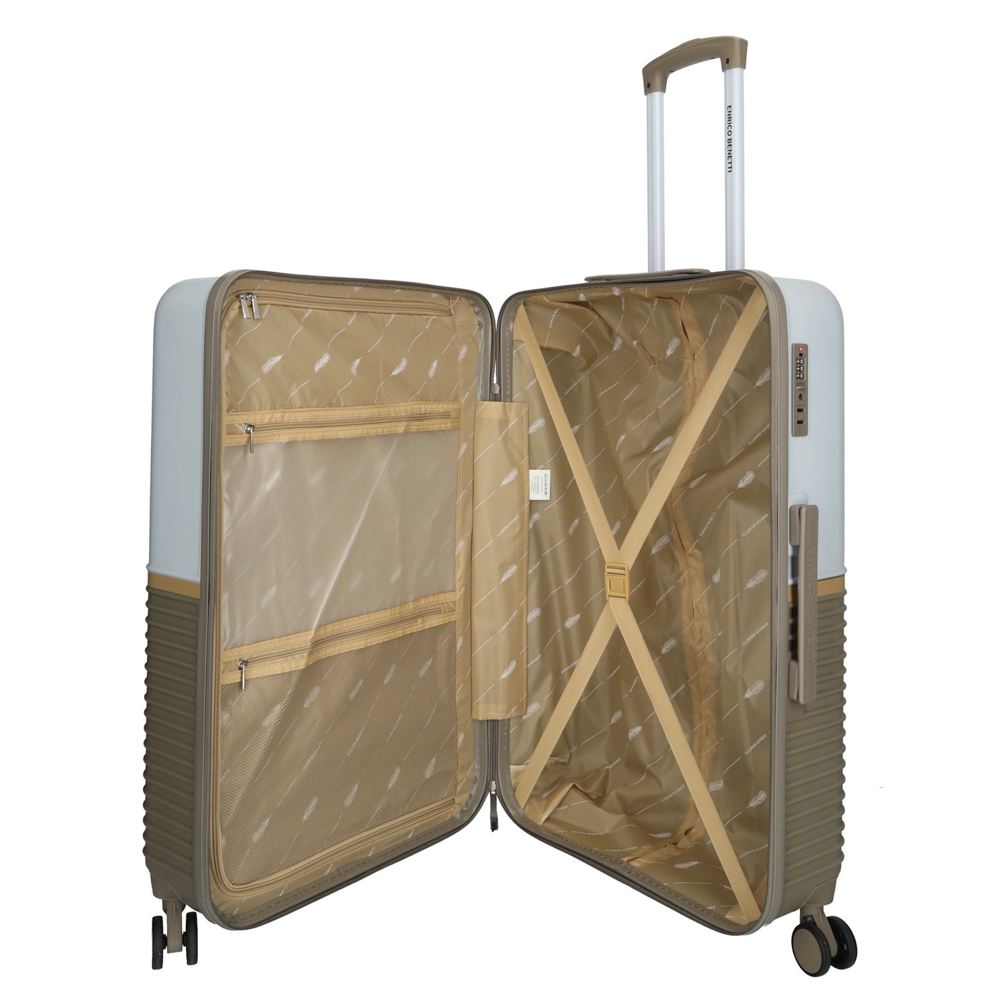 Enrico Benetti - Princetown Groot (Taupe-Ivoor) | 75x52x30cm