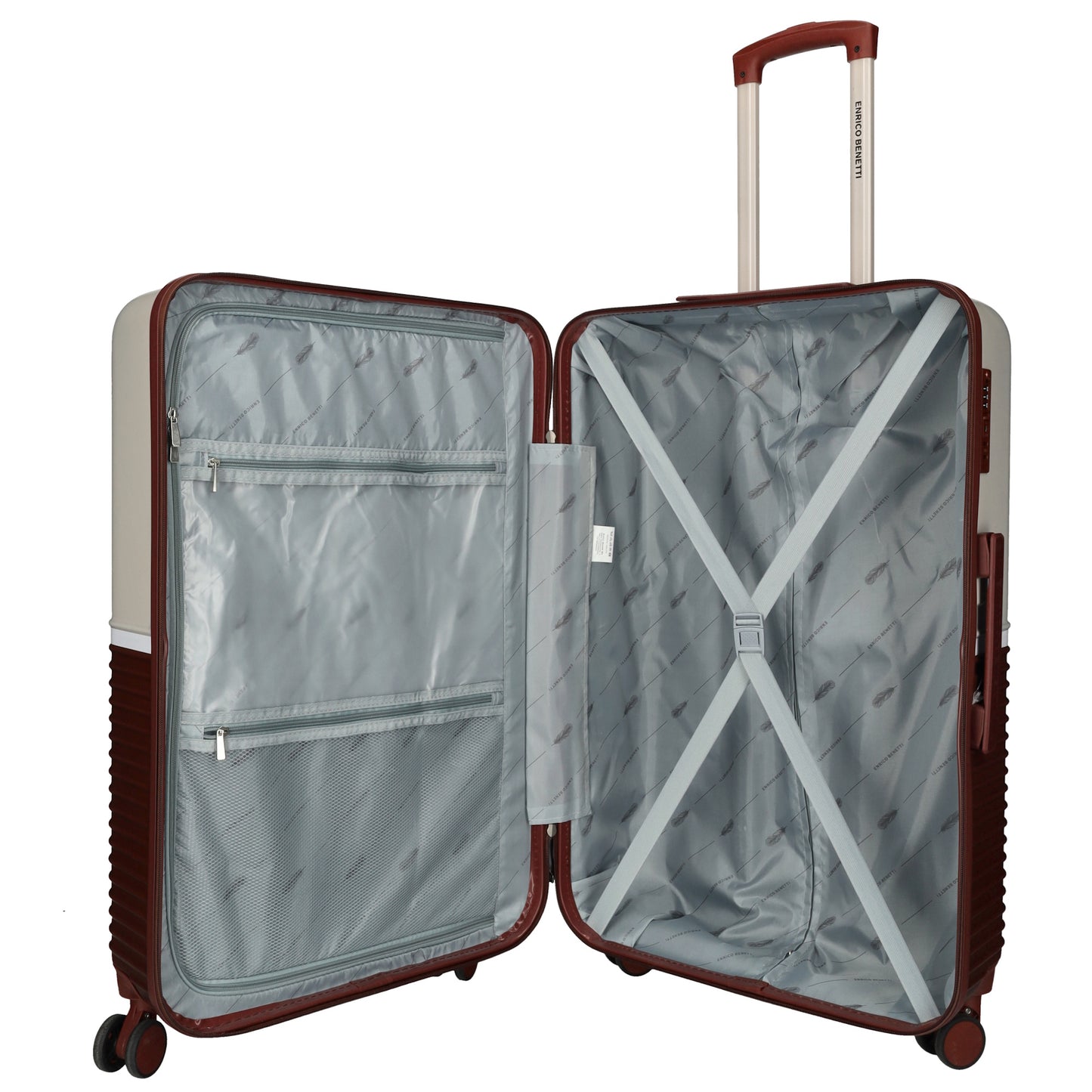 Enrico Benetti - Princetown Groot (Burgundy-Pink) | 75x52x30cm