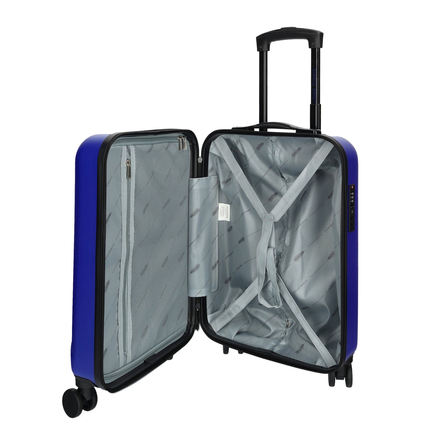 Enrico Benetti - Edmonton Handbagage (Staalblauw) | 55x35x20cm