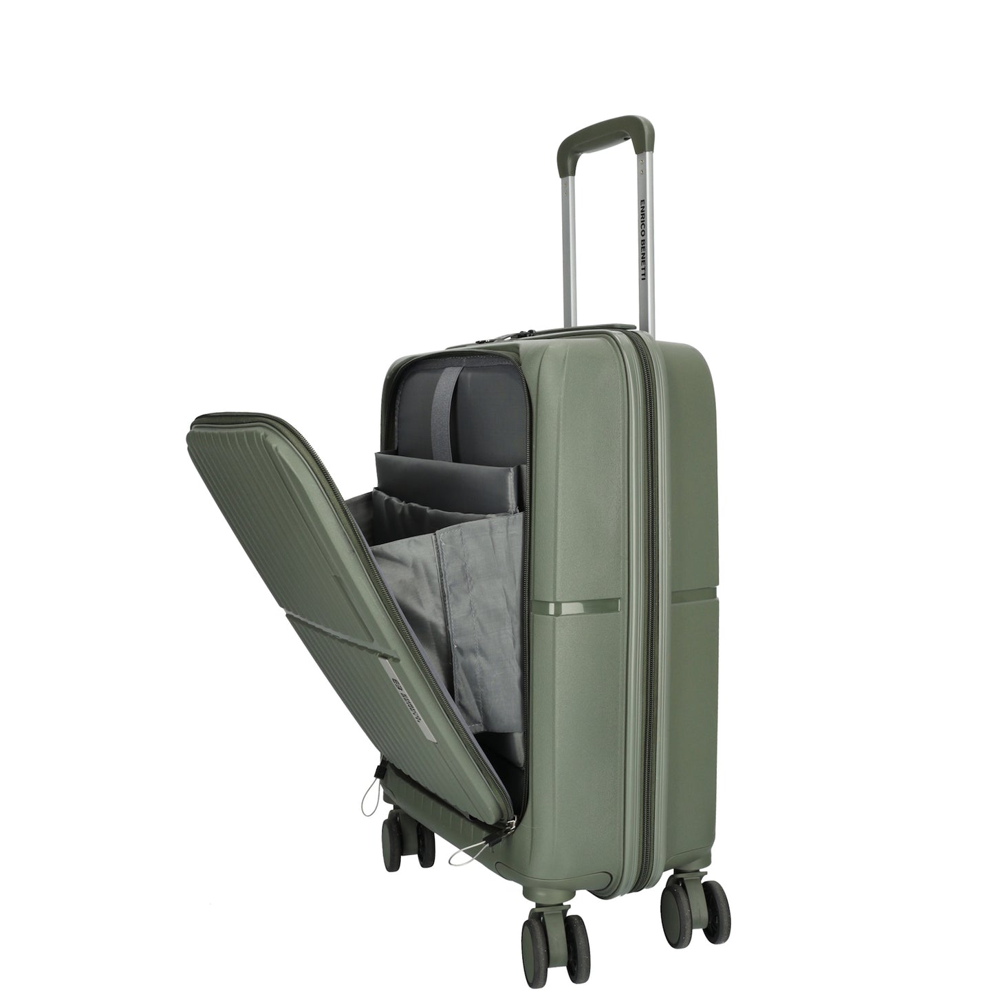 Enrico Benetti - Tokyo Handbagage (Olijf Groen) | 55x35x20cm