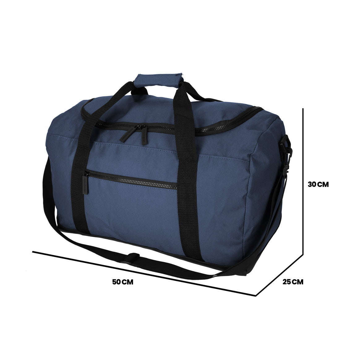 Norländer - S.G. Duffel Bag (Blauw) | 50x25x30cm