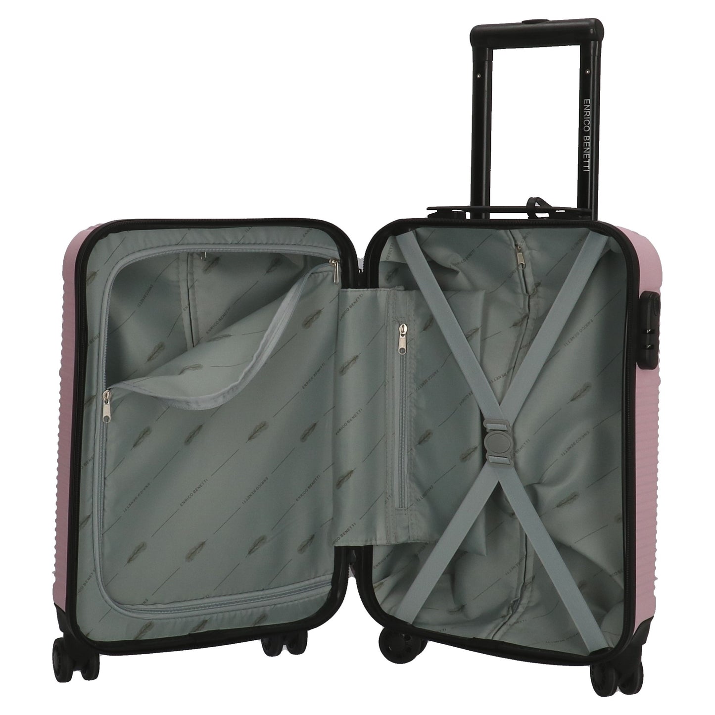 Enrico Benetti - Louisville Handbagage (Roze) | 54x35x20cm
