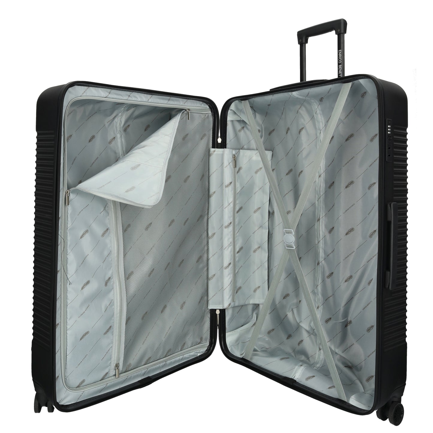 Enrico Benetti - Louisville Extra Groot (Zwart) | 84x54x32cm