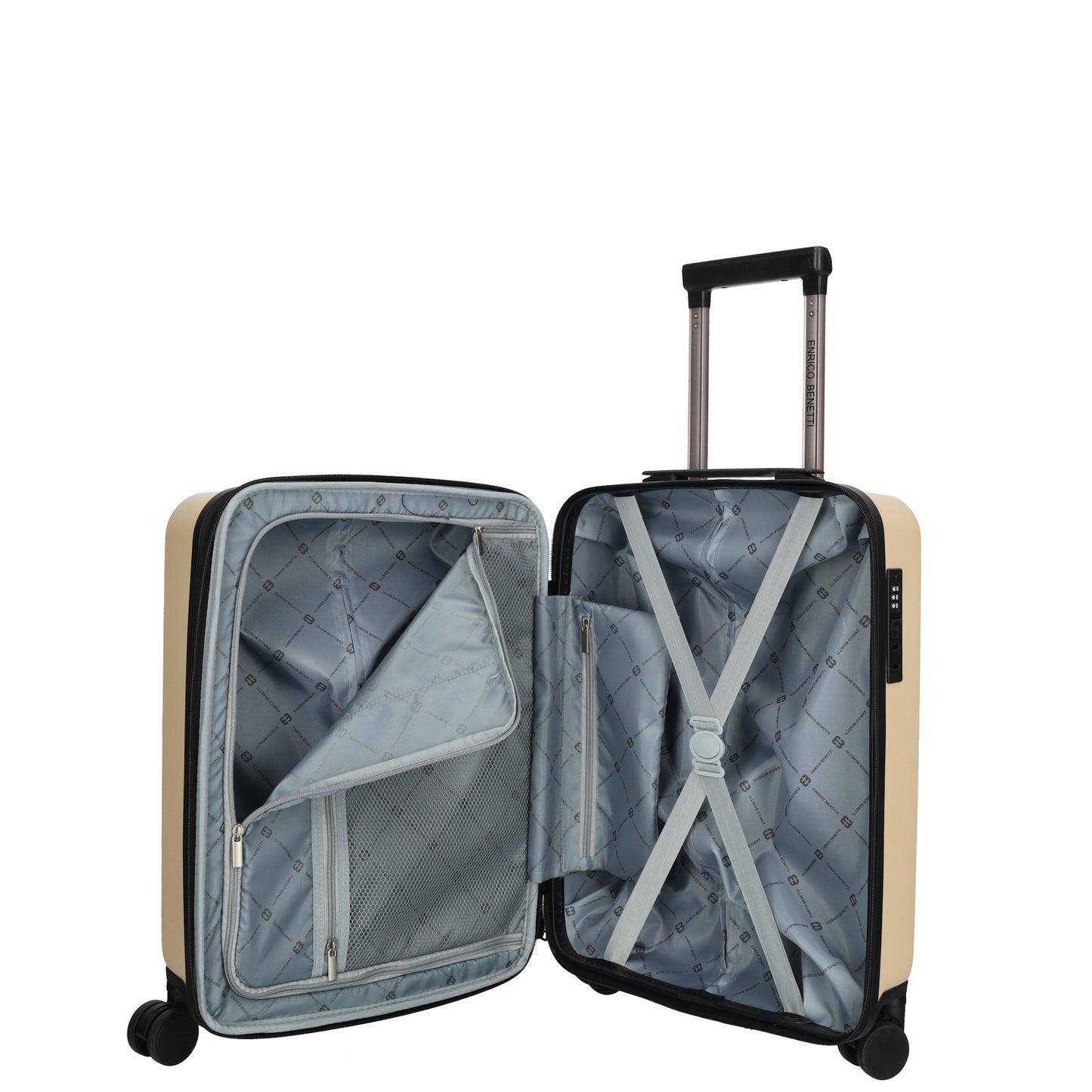 Enrico Benetti - Portland Handbagage (Beige) | 50x35x25cm