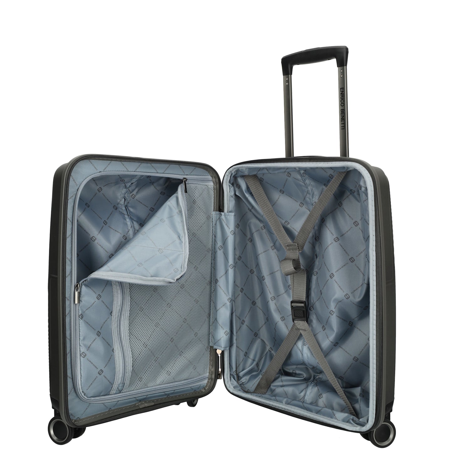 Enrico Benetti - Richmond Handbagage (Antraciet) | 55x35x20cm