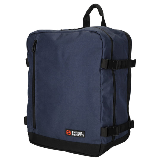 Enrico Benetti - Amsterdam Underseater Rugzak (Donker Blauw) | 40x30x20cm (17 inch)