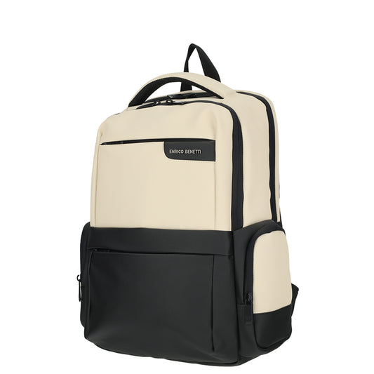 Enrico Benetti - Newport Rugzak Beige (17 Inch)