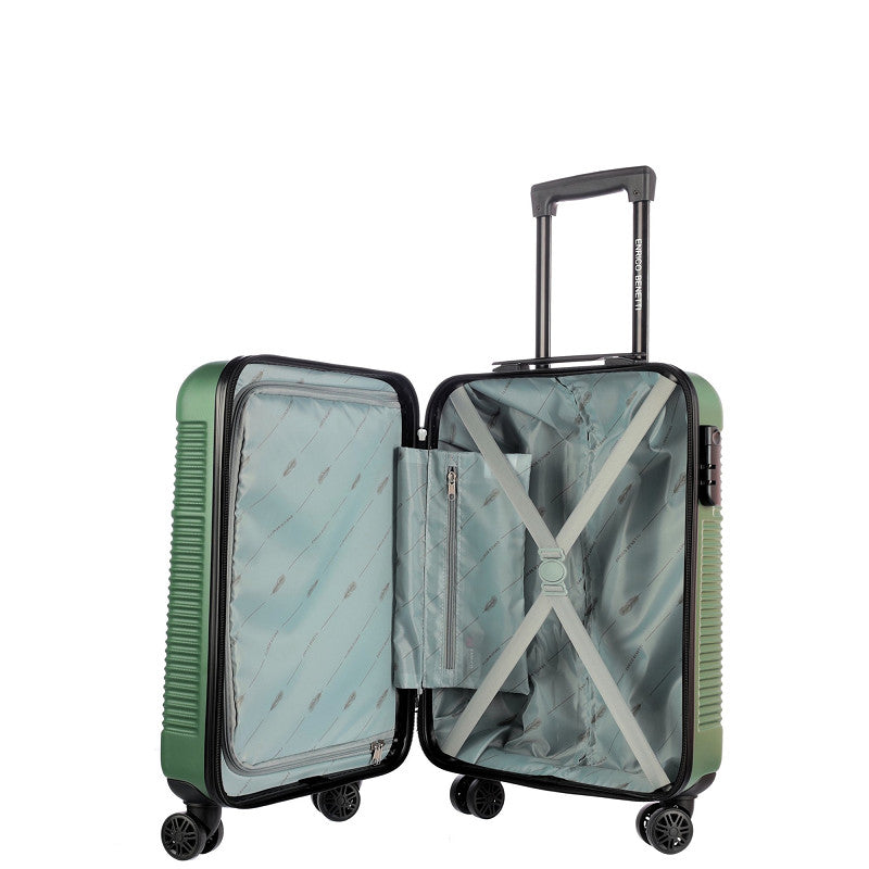 Enrico Benetti - Louisville Handbagage (Olijf Groen) | 54x35x20cm