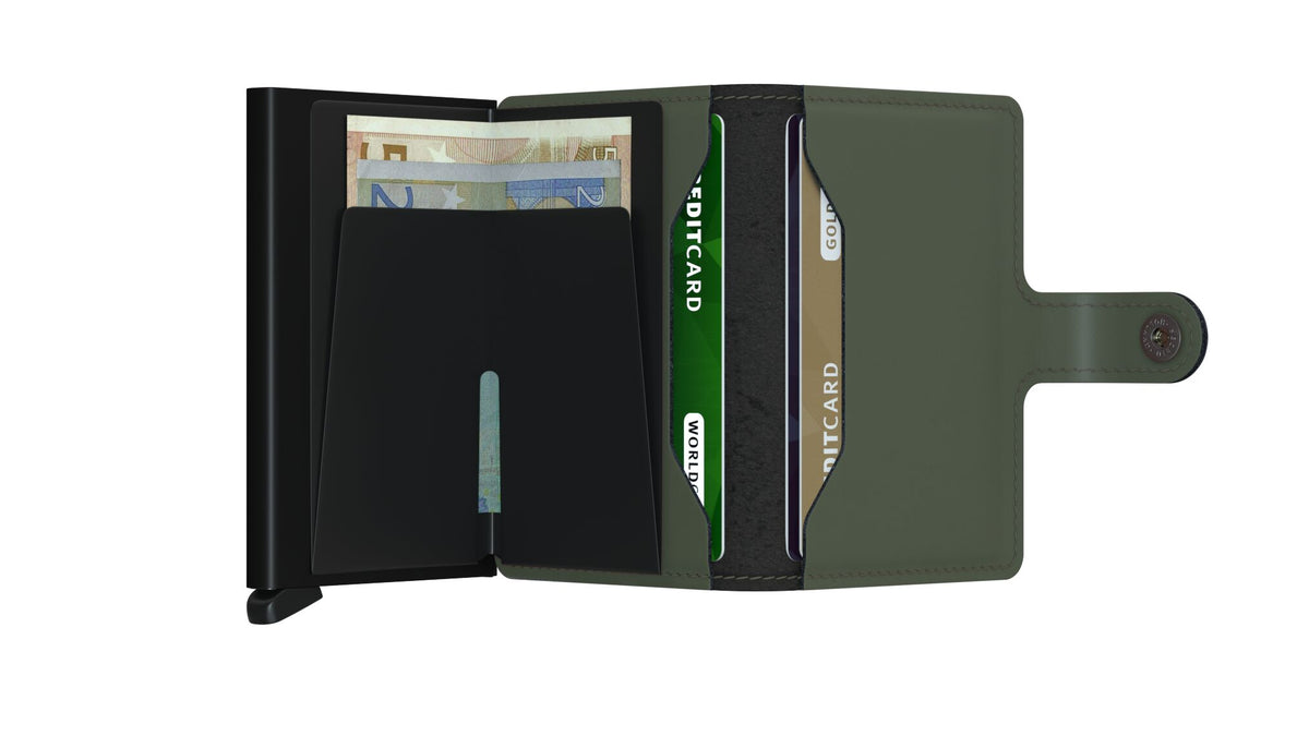 Secrid - Miniwallet Matte (Groen & Zwart)