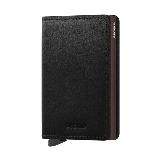 Secrid - Slimwallet Orgineel (Zwart & Bruin)