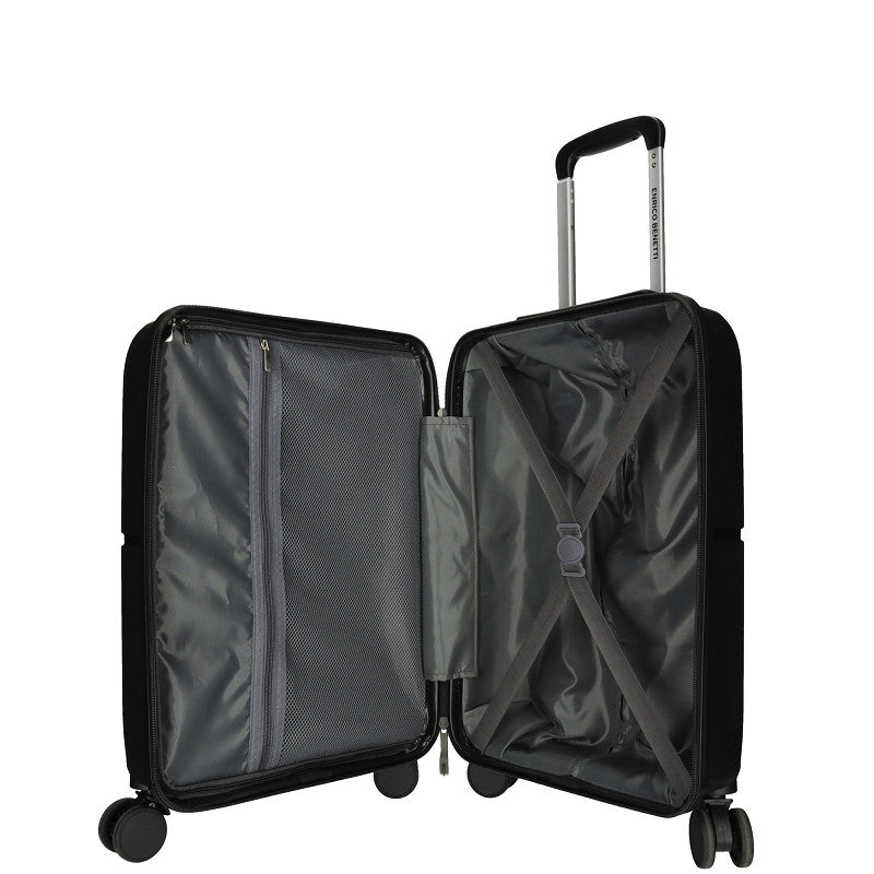 Enrico Benetti - Tokyo Handbagage (Zwart) | 55x35x20cm