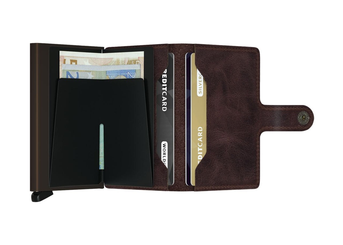 Secrid - Miniwallet Vintage (Chocolate Bruin)