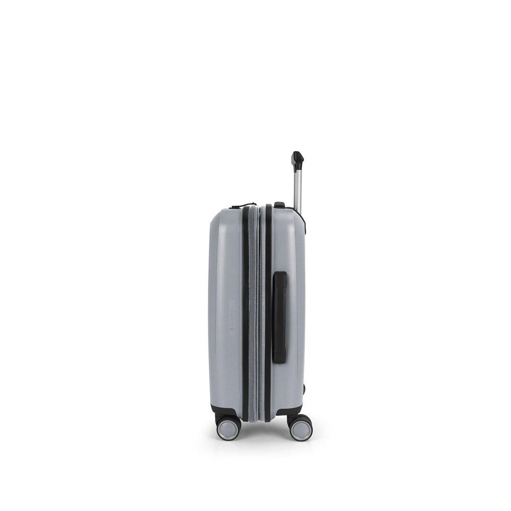 Gabol - Brooklyn Handbagage (Zilver) | 55x40x22/25cm