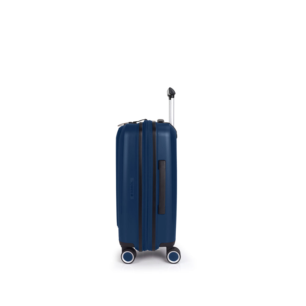 Gabol - Brooklyn Handbagage Met Laptopvak (Donker Blauw) | 55x40x22/25cm