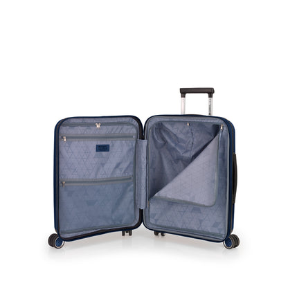 Gabol - Brooklyn Handbagage Met Laptopvak (Donker Blauw) | 55x40x22/25cm