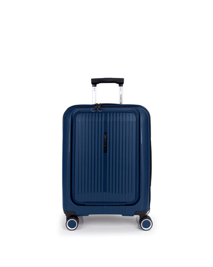 Gabol - Brooklyn Handbagage Met Laptopvak (Donker Blauw) | 55x40x22/25cm