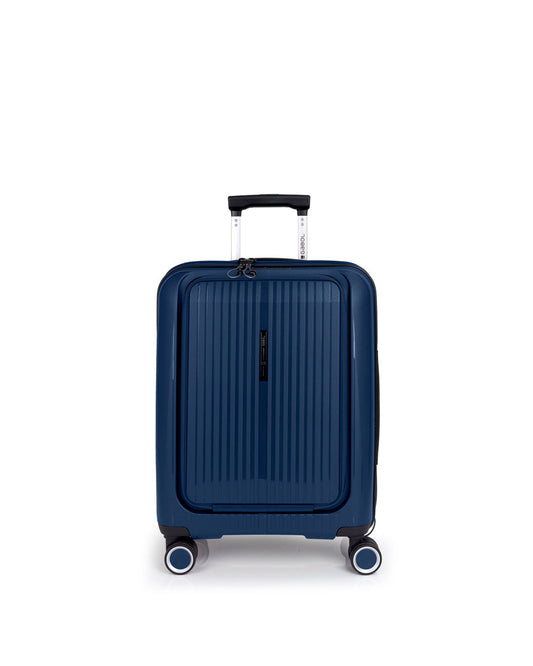 Gabol - Brooklyn Handbagage Met Laptopvak (Donker Blauw) | 55x40x22/25cm