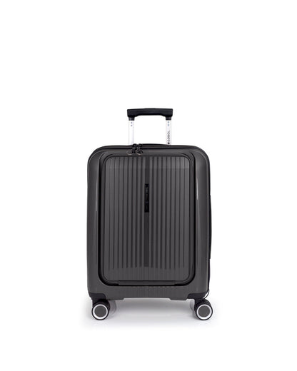 Gabol - Brooklyn Handbagage Met Laptopvak (Grijs) | 55x40x22/25cm