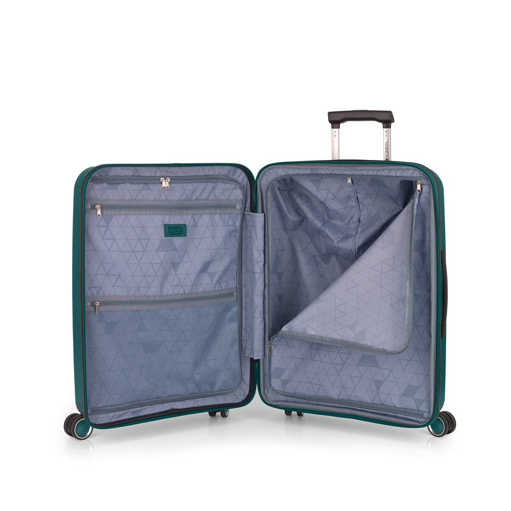 Gabol - Brooklyn Middel (Donker Groen) | 65x45x27/30cm