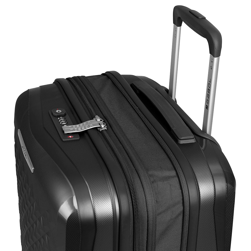 Gabol - Queens Handbagage (Zwart) | 54x40x22/25cm