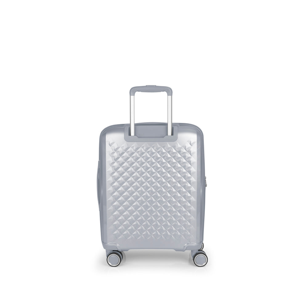 Gabol - Queens Handbagage (Zilver) | 54x40x22/25cm