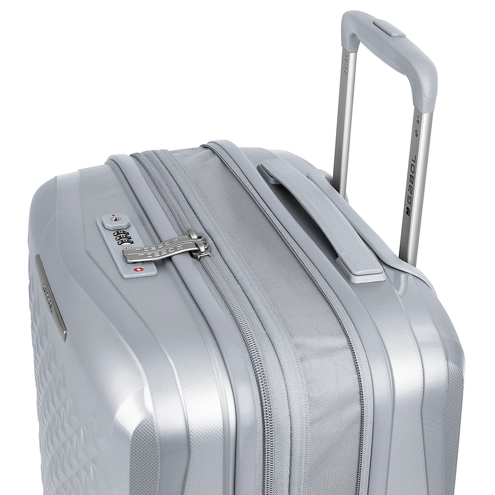 Gabol - Queens Handbagage (Zilver) | 54x40x22/25cm