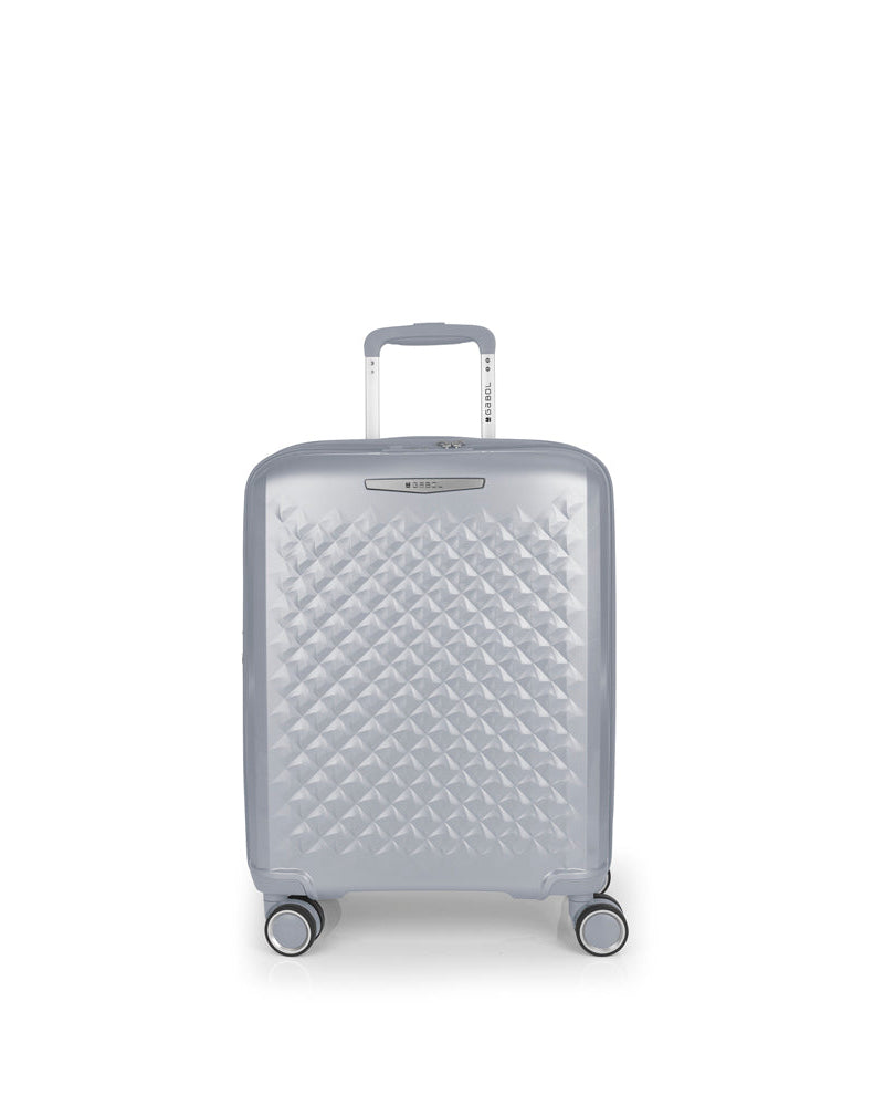 Gabol - Queens Handbagage (Zilver) | 54x40x22/25cm