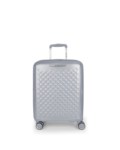 Gabol - Queens Handbagage (Zilver) | 54x40x22/25cm