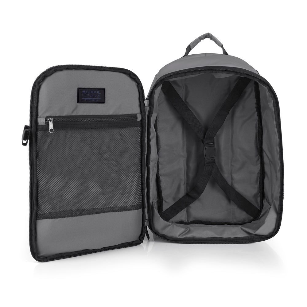 Gabol - Canada Rugzak/Underseater (Zwart) | 40x25x20cm