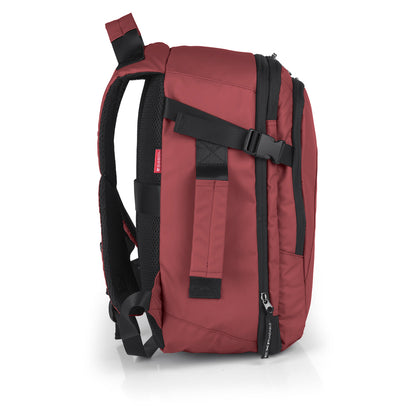 Gabol - Canada Rugzak/Underseater (Bordeaux Rood) | 40x25x20cm