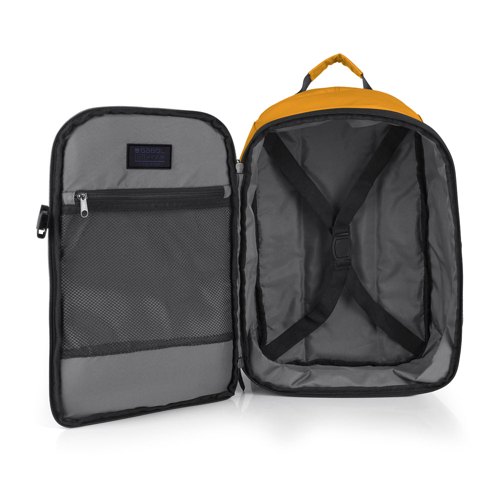 Gabol - Canada Rugzak/Underseater (Geel) | 40x25x20cm