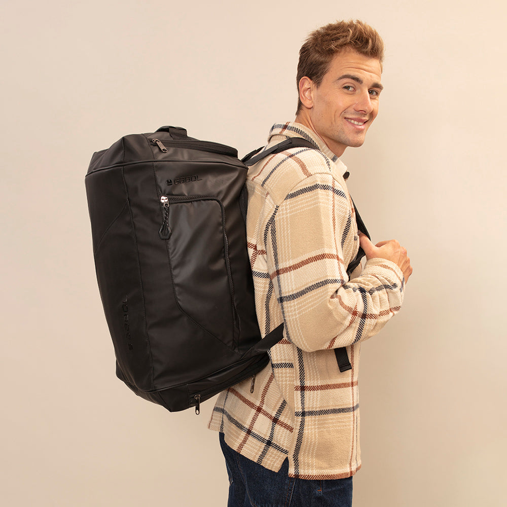 Gabol - Canada Duffelbag (Zwart) | 55x30x28cm