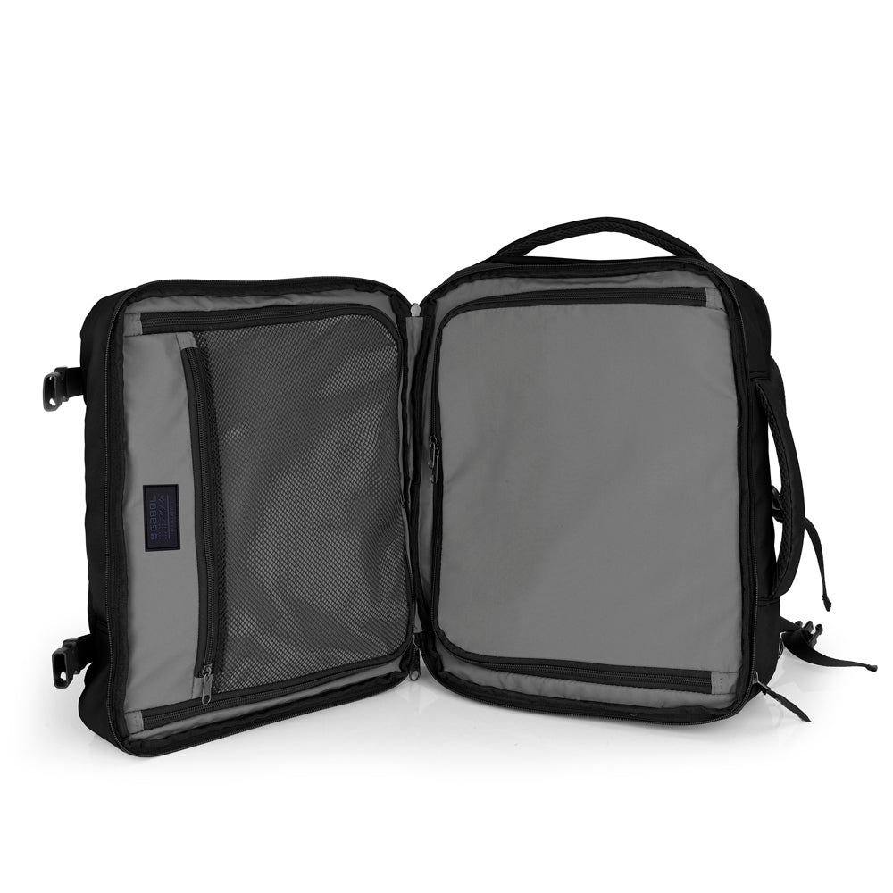 Gabol - Canada Rugzak/Underseater (Zwart) | 40x30x20cm