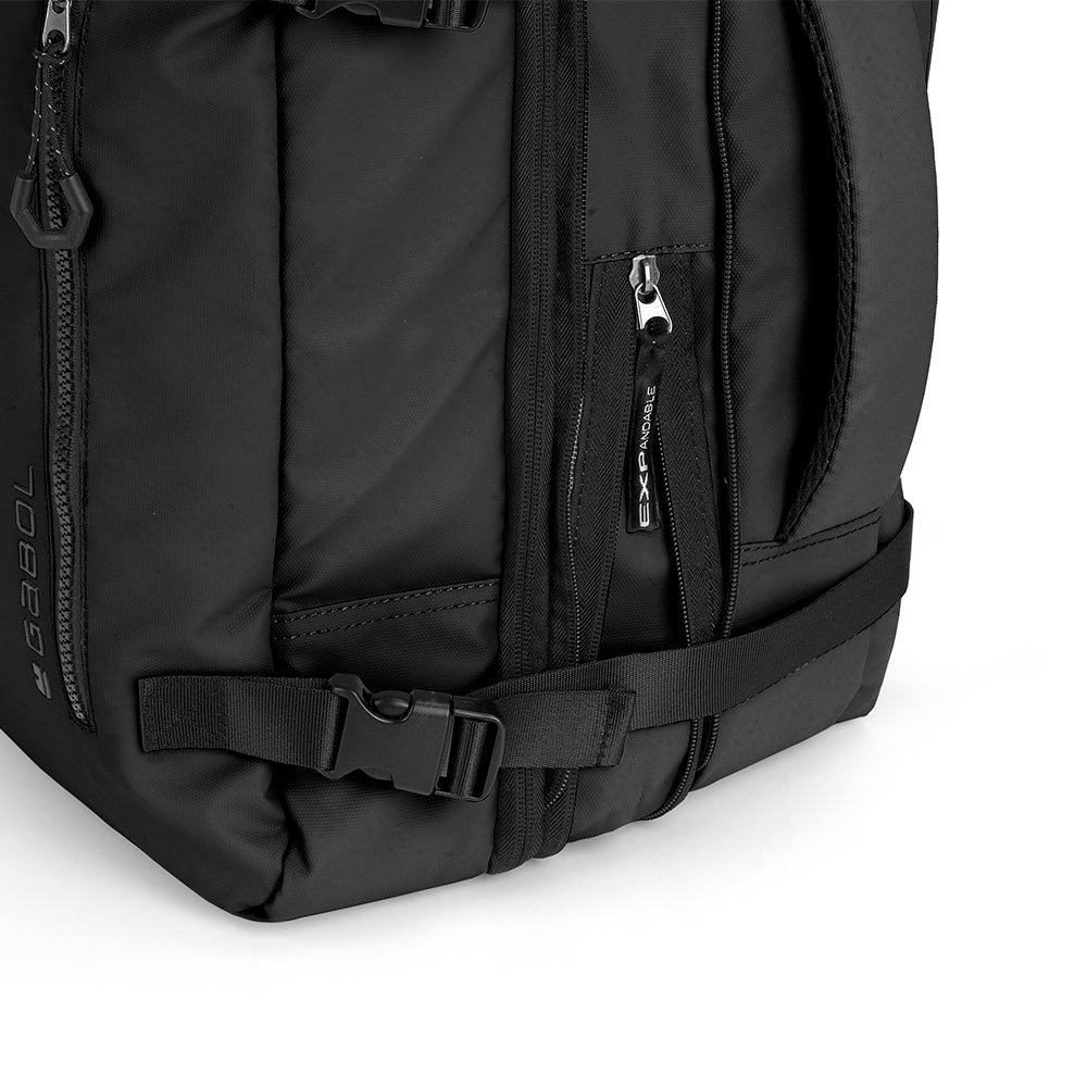 Gabol - Canada Rugzak/Underseater (Zwart) | 40x30x20cm