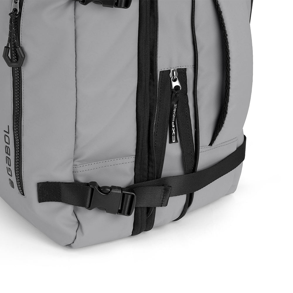 Gabol - Canada Rugzak/Underseater (Grijs) | 40x30x20cm