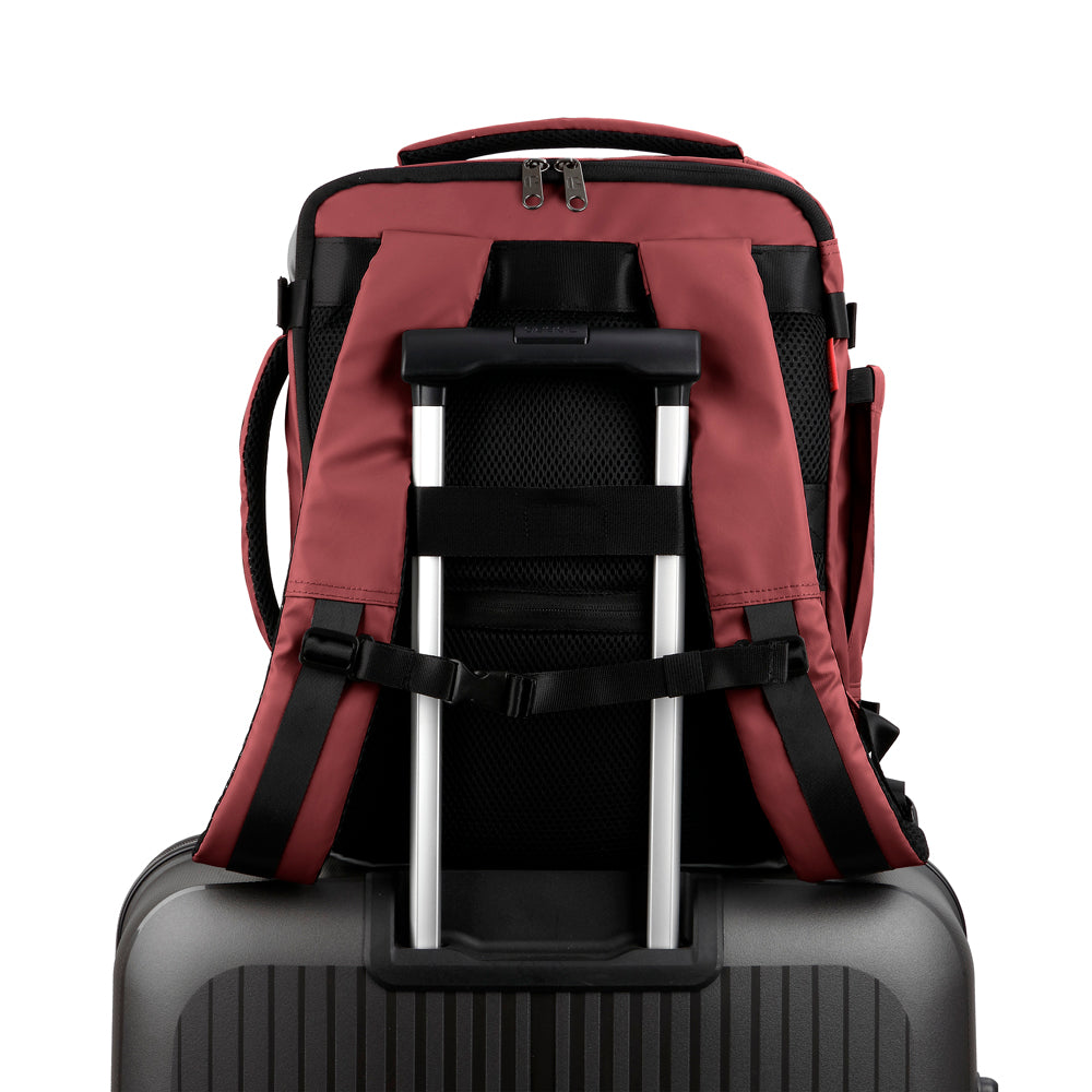 Gabol - Canada Rugzak/Underseater (Bordeaux Rood) | 40x30x20cm