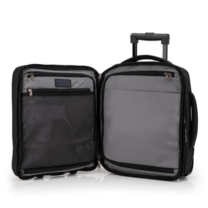 Gabol - Canada Rugzak/Underseater Met Wielen (Zwart) | 40x30x20cm
