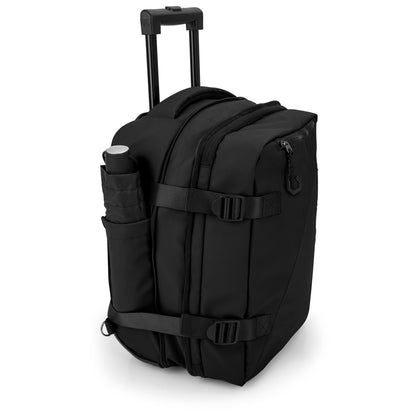 Gabol - Canada Rugzak/Underseater Met Wielen (Zwart) | 40x30x20cm