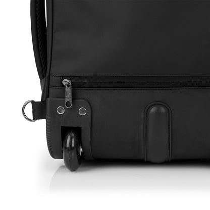 Gabol - Canada Rugzak/Underseater Met Wielen (Zwart) | 40x30x20cm