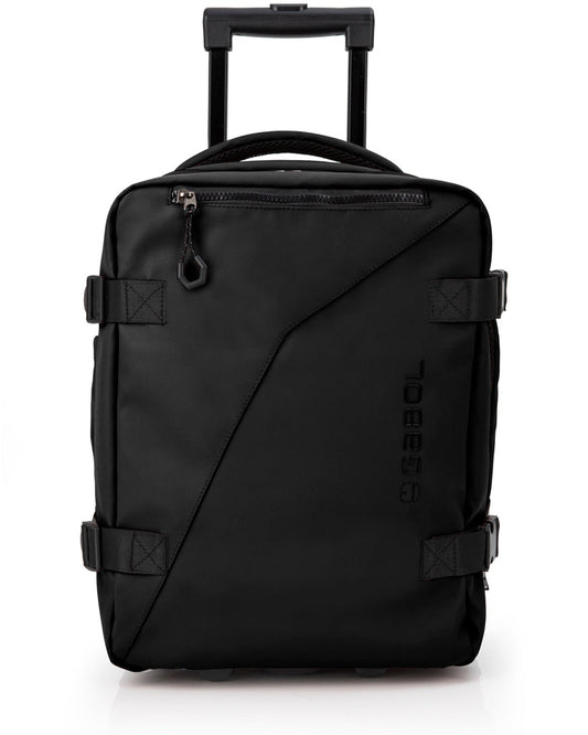 Gabol - Canada Rugzak/Underseater Met Wielen (Zwart) | 40x30x20cm