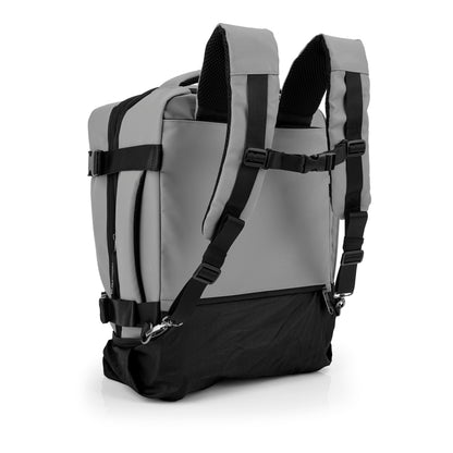 Gabol - Canada Rugzak/Underseater Met Wielen (Grijs) | 40x30x20cm