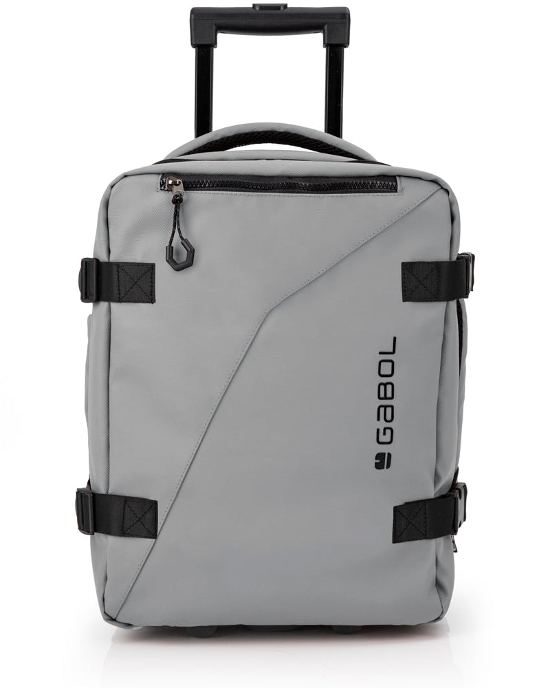 Gabol - Canada Rugzak/Underseater Met Wielen (Grijs) | 40x30x20cm