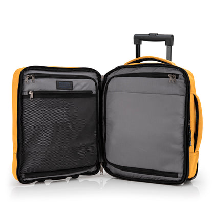 Gabol - Canada Rugzak/Underseater Met Wielen (Geel) | 40x30x20cm