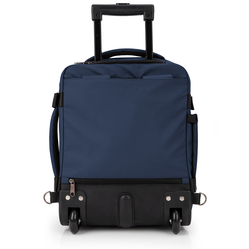 Gabol - Canada Rugzak/Underseater Met Wielen (Donker Blauw) | 40x30x20cm