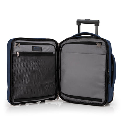 Gabol - Canada Rugzak/Underseater Met Wielen (Donker Blauw) | 40x30x20cm